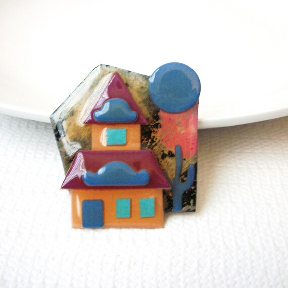 Pretty Lucinda House Pins Big Blue Sun Designs by Lucinda Etsy
