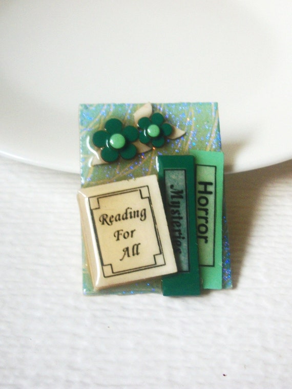 Lucinda Vintage Book Pins Reading For ALL Lucinda 