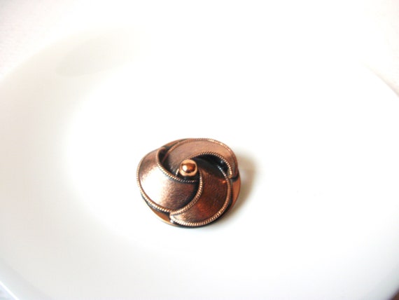 Vintage Copper Brooch Pin 110420 - image 4