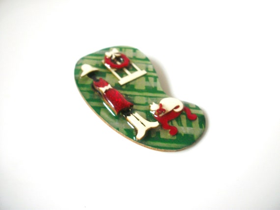Pretty Vintage Brooch Pin. Woman Pins By Lucinda … - image 3