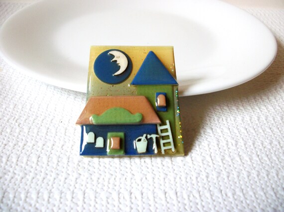 Pretty Vintage Lucinda Pins, House Pins By Lucind… - image 1