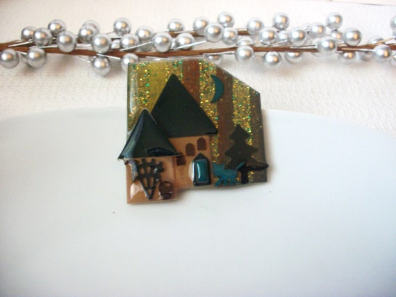 Pretty Lucinda House Pins Glitter Magic Nights No… - image 2