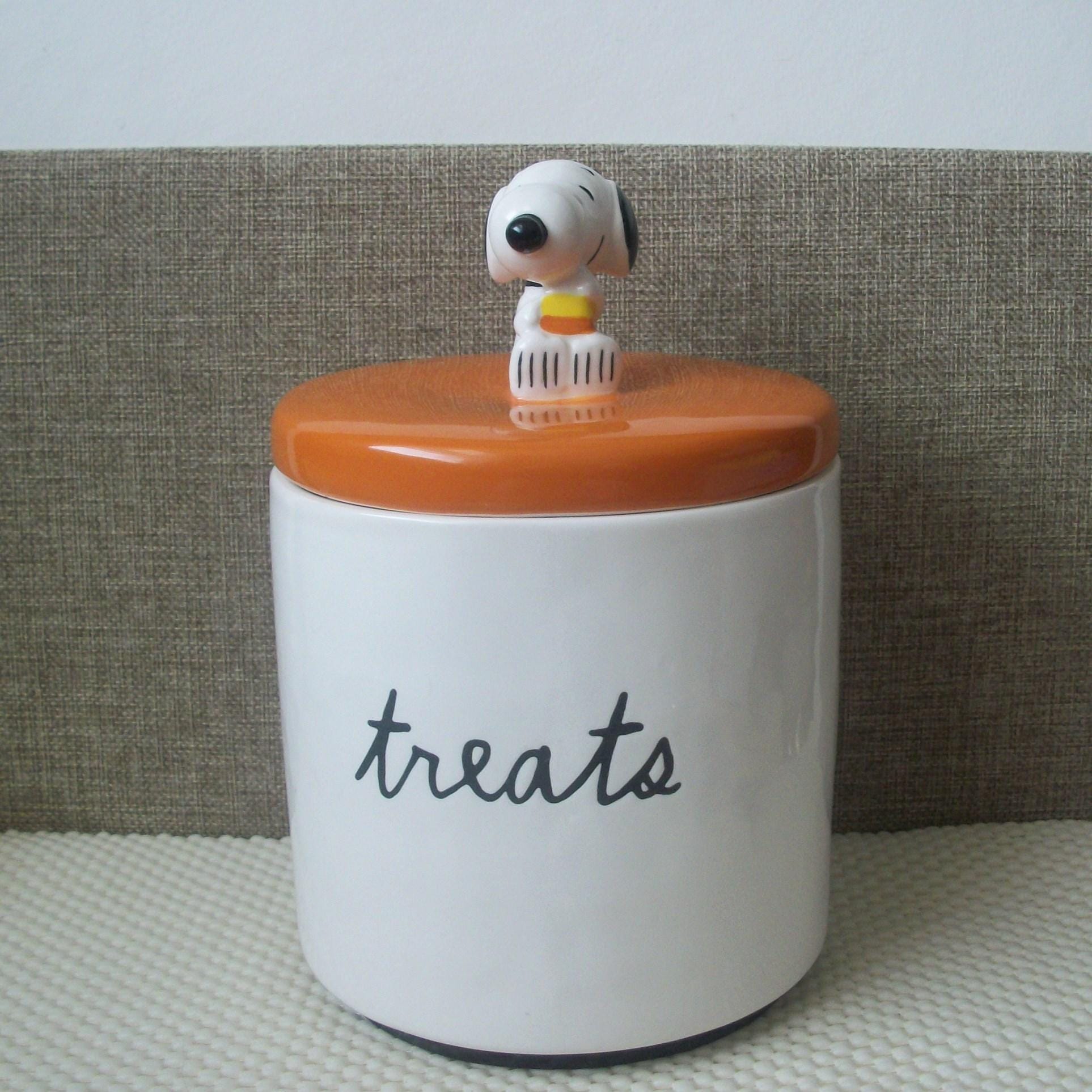 Vintage Snoopy Jar - Etsy