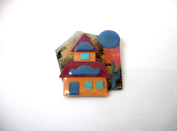 Pretty Lucinda House Pins, Big Blue Sun, Designs … - image 3