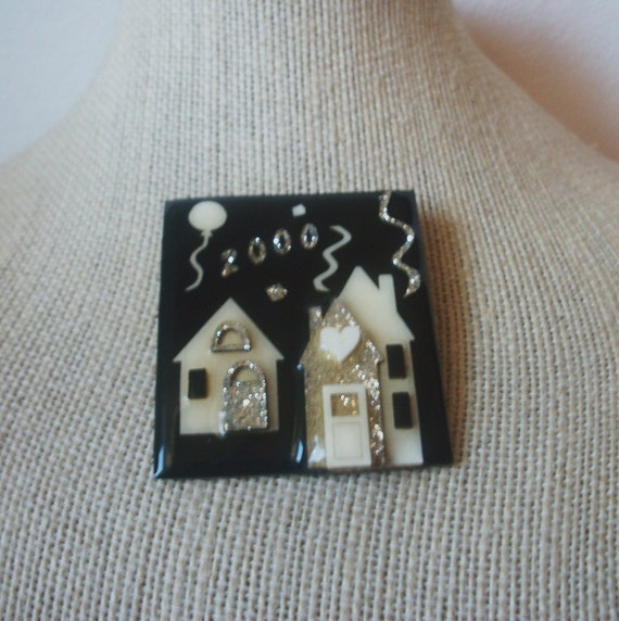 Pretty RARE Vintage Lucinda House Pins, Year 2000… - image 1