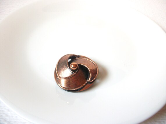 Vintage Copper Brooch Pin 110420 - image 5