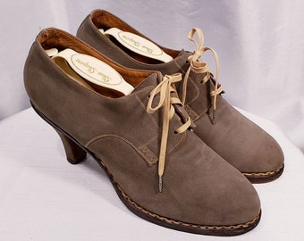 1920er Jahre Lederschuhe 20er Jahre Tan Leder Oxford Schuhe Lothrops Farnham Co. 1920er Jahre Lederschuhe 20er Jahre Tan Leder Oxford Schuhe Lothrops Farnham Co.