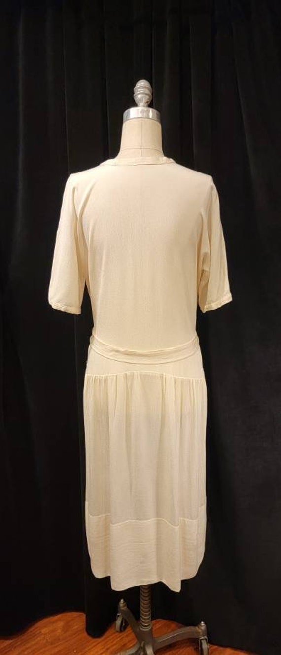 Vintage ~ Womens ~ Incredible ~ Creamy White ~ 19… - image 5