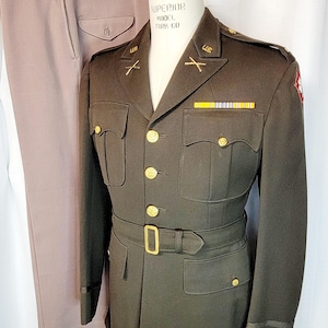 WW2 US Army Officers Dress Uniform 4th Army Uniform L@@k!!!