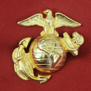 Vintage ~ USMC ~ EGA ~ Hat ~ Device ~ NCO~ Must See!!!