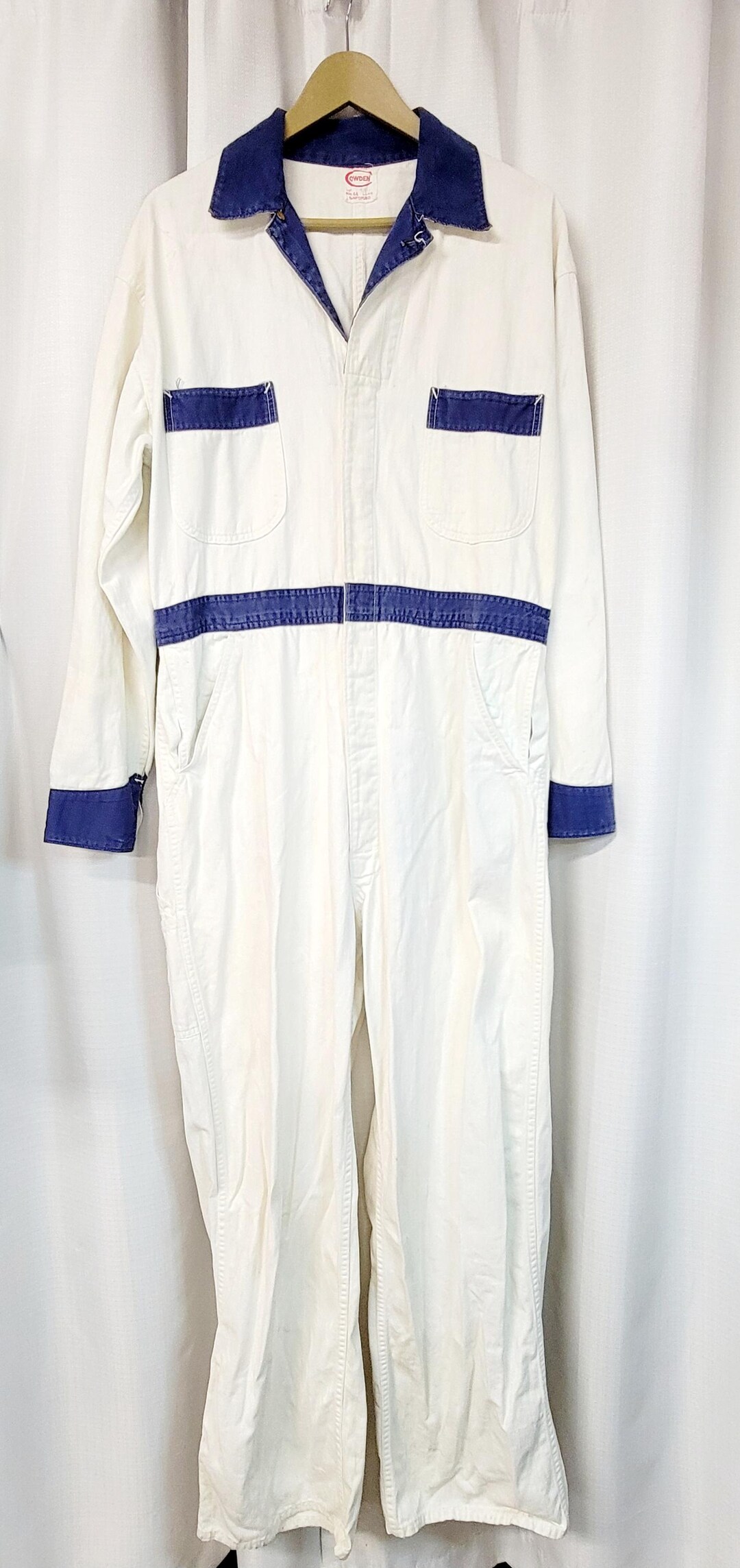 KOUSUKEPOST OVERALLS USA製 カバーオール ホワイト KOUSUKEPOST