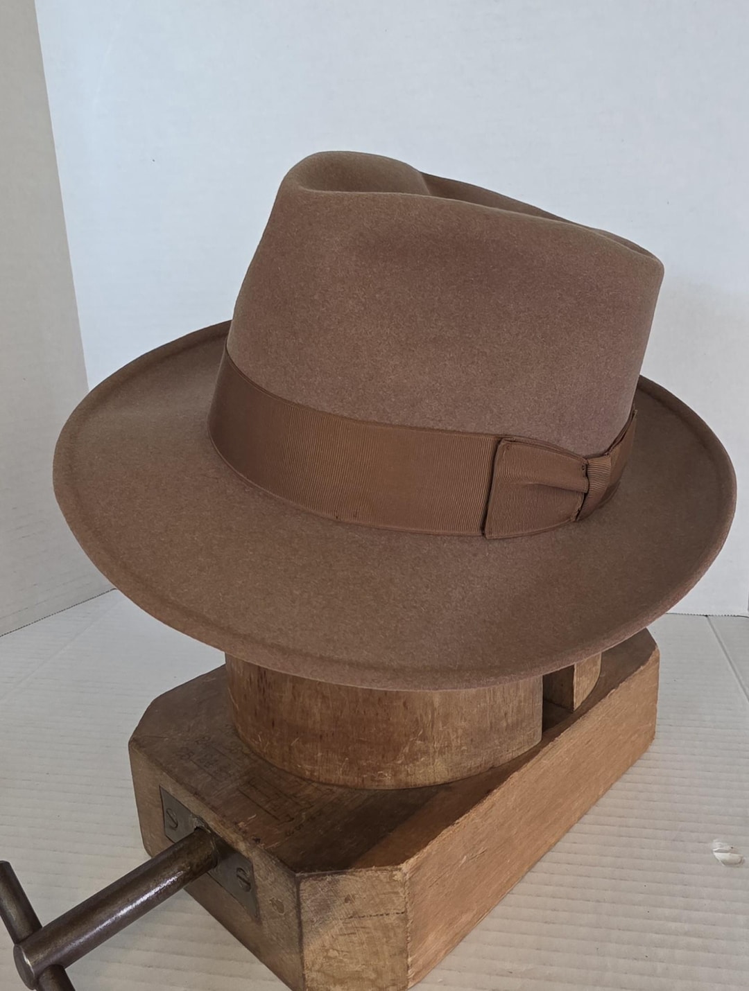 Vintage Dobbs Fedora Roos Bros, Blend Felt, Size 7 1/8 - Etsy