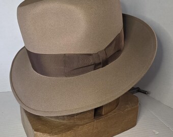 Royal Stetson Hat, Size 7 1/2, Stetson Hat, 1950s Hat, 1950s