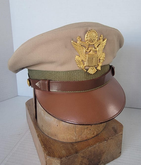 WW2 ~ USAAF ~ Army ~ Officers ~ Crusher ~ Khaki ~ Tropical