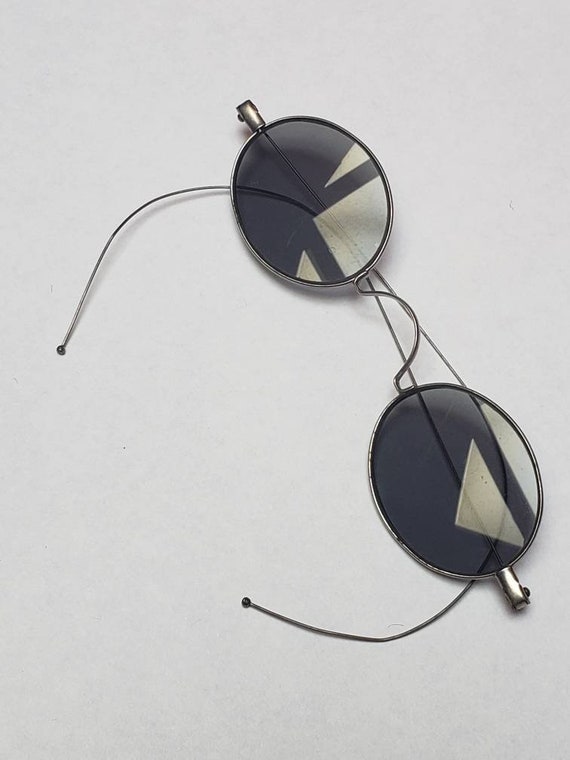 Vintage 1900's Men's Turn of Century Sunglasses G… - image 9