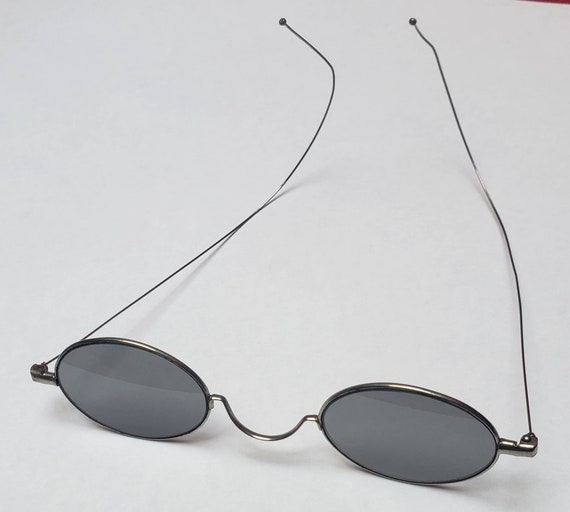 Vintage 1900's Men's Turn of Century Sunglasses G… - image 2