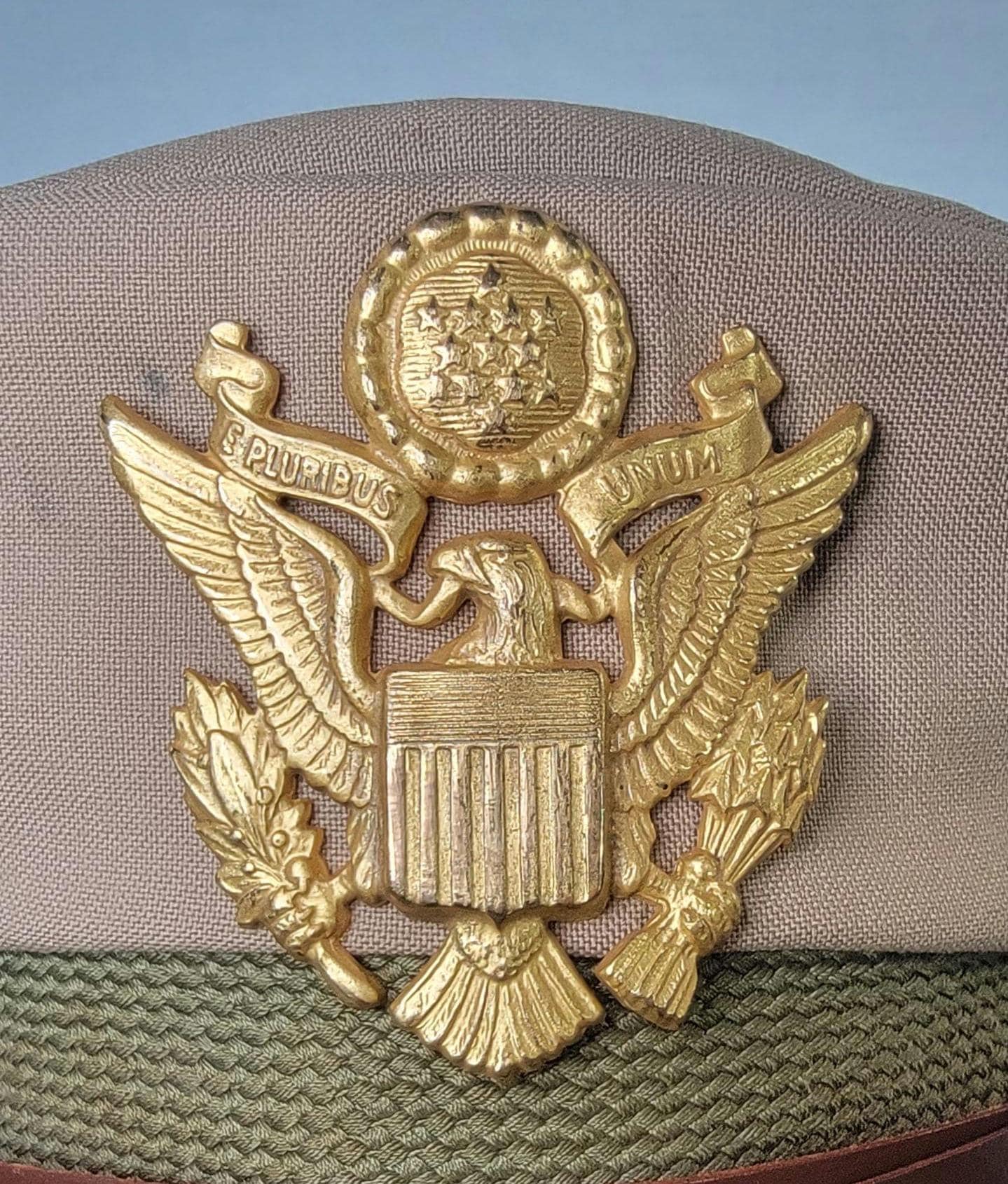 WW2 ~ USAAF ~ Army ~ Officers ~ Crusher ~ Khaki ~ Tropical ~ Dobbs