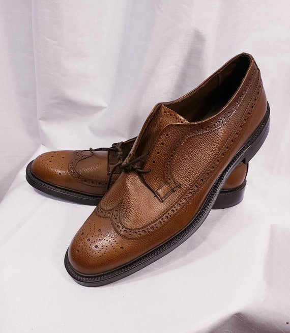 Vintage ~ Mens ~ Wingtip ~ Shoes ~ NOS ~Made in En