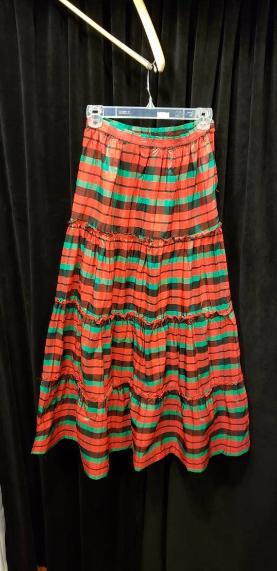 Wonderful ~ 1930's ~ Striped ~ Christmas ~ Full L… - image 10