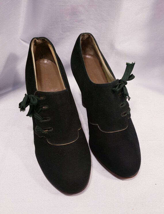 Vintage Women's ~ Incredible ~ Suede ~ Lace Up ~ … - image 9