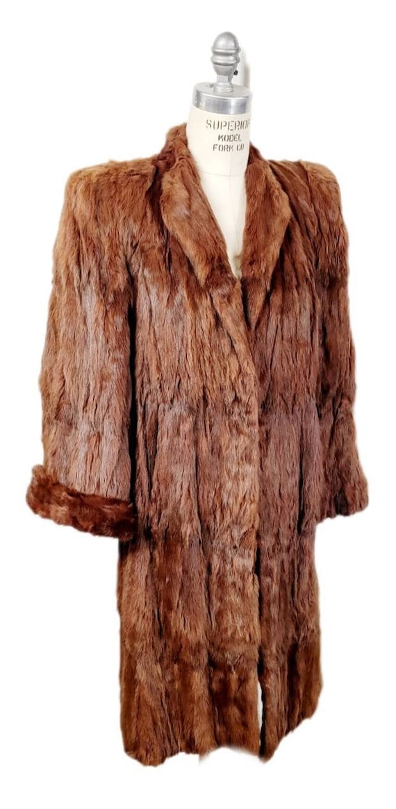 Vintage ~ Women's ~ Mink ~ Coat ~ 1940's ~ 1950's 