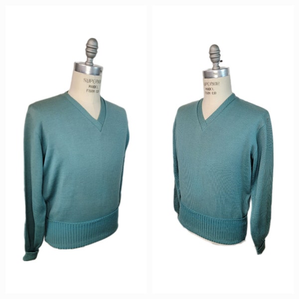 Vintage ~ Men's ~ Albion Knitting Mills ~ Sweater ~ Heavy ~ Great Color ~ Great Sweater for a Special Someone! Los Angeles