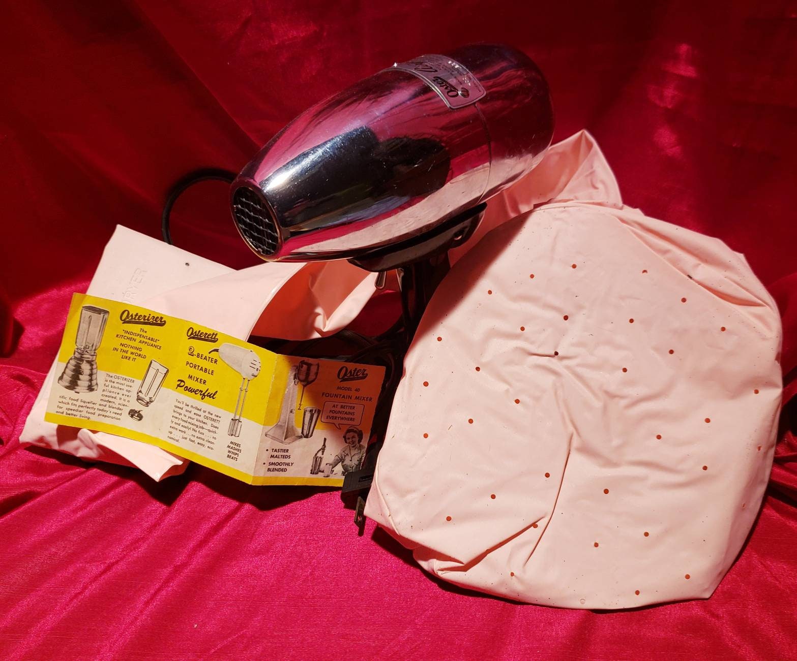 Vintage Oster Airjet Electric Hair Dryer Retro Etsy