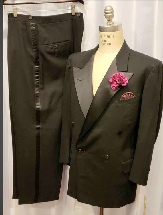 Vintage ~ Mens ~ Tuxedo~ 1930-40's ~ Styled by Roger's Peet Co
