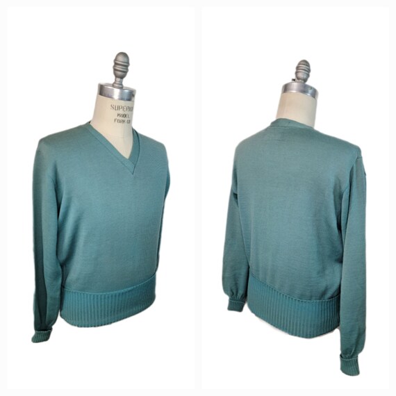 Vintage ~ Men's ~ Albion Knitting Mills ~ Sweater… - image 6