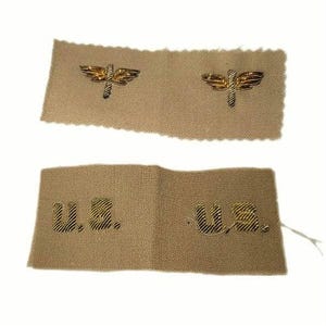 WW2 Bullion Officers Insignia US Wings Props NOS L@@k!!!