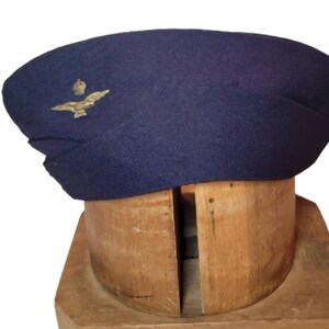 WW2 ~ RAAF ~ Royal  Australian ~ Air Force ~ Officers ~ Side Cap ~ 1943 ~ 7 1/4 ~ L@@k!!!