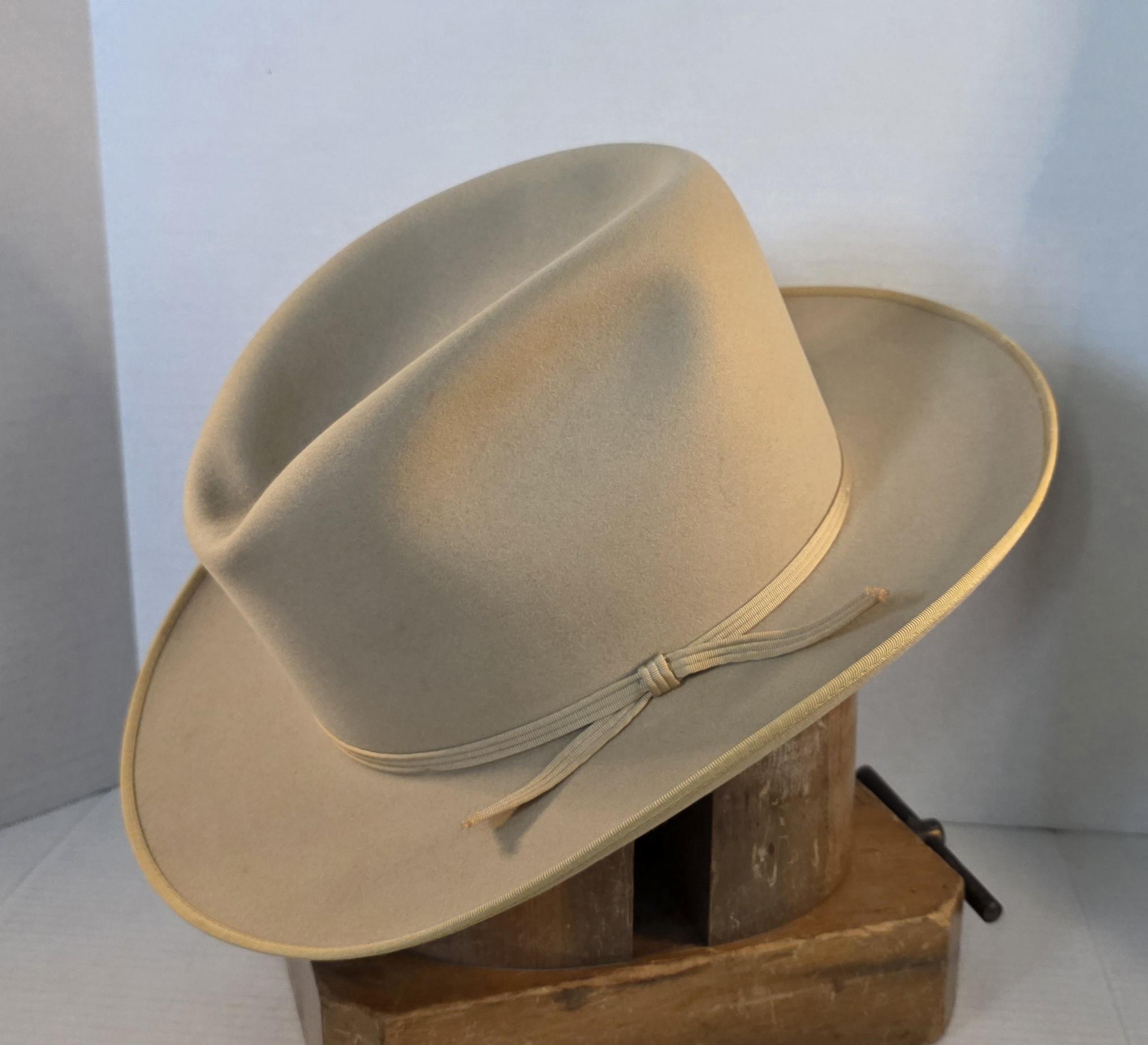 ステットソン 50s Vintage 3X BEAVER 1/4 58cm Vintage Stetson 3X