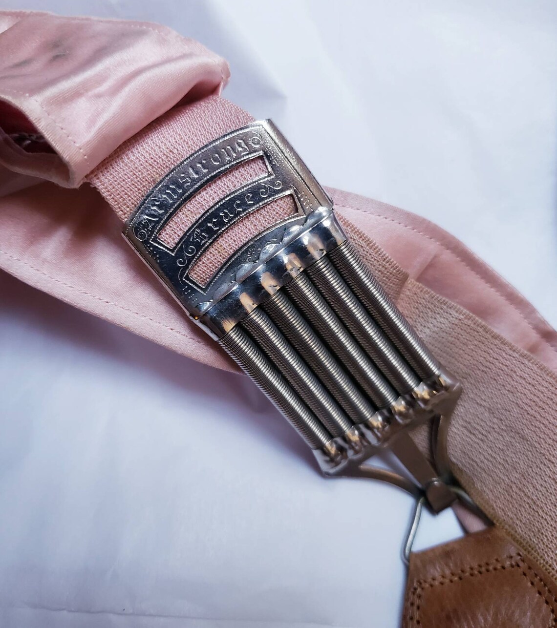 Vintage Mens 1900's Manogram Armstrong Braces Etsy