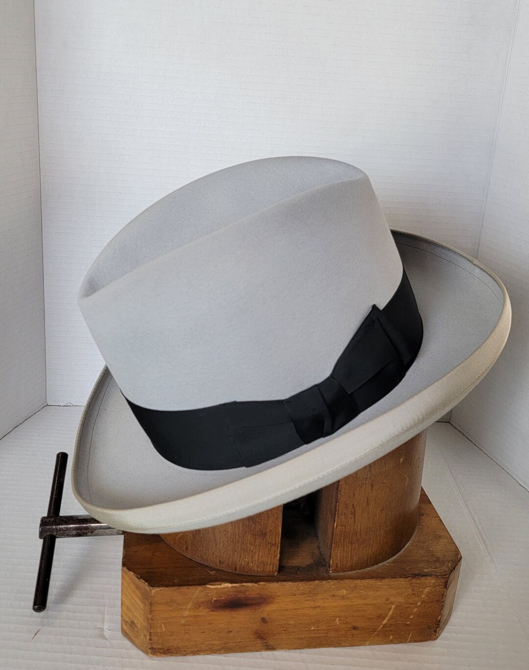 MOUNTAIN RESEARCH “Homburg Hat\" Size 6 7/8 Homburg – The Patchwork Pony