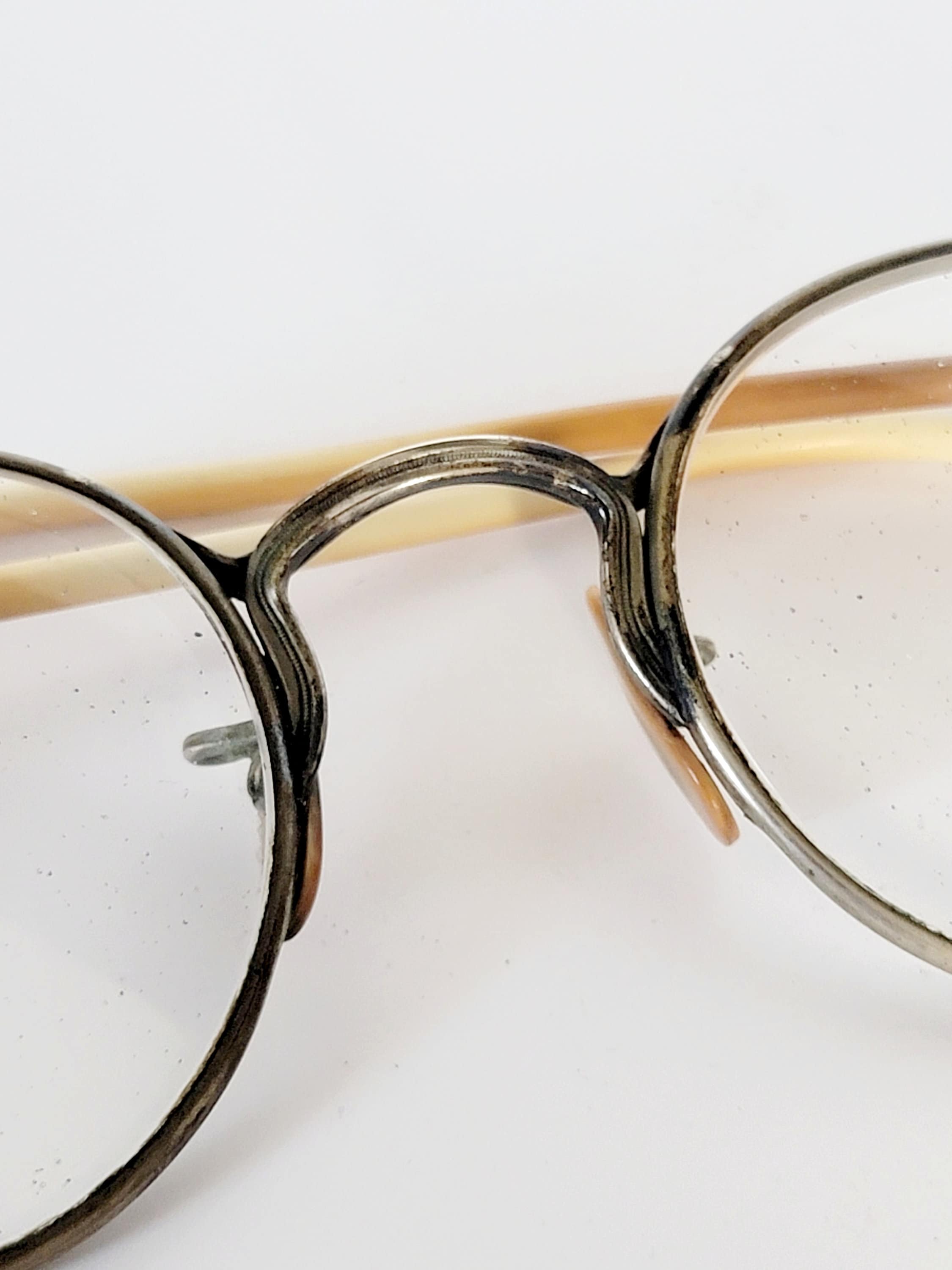 Vintage Men's FUL-VUE No. 23 American Optical Clear Glasses Safety