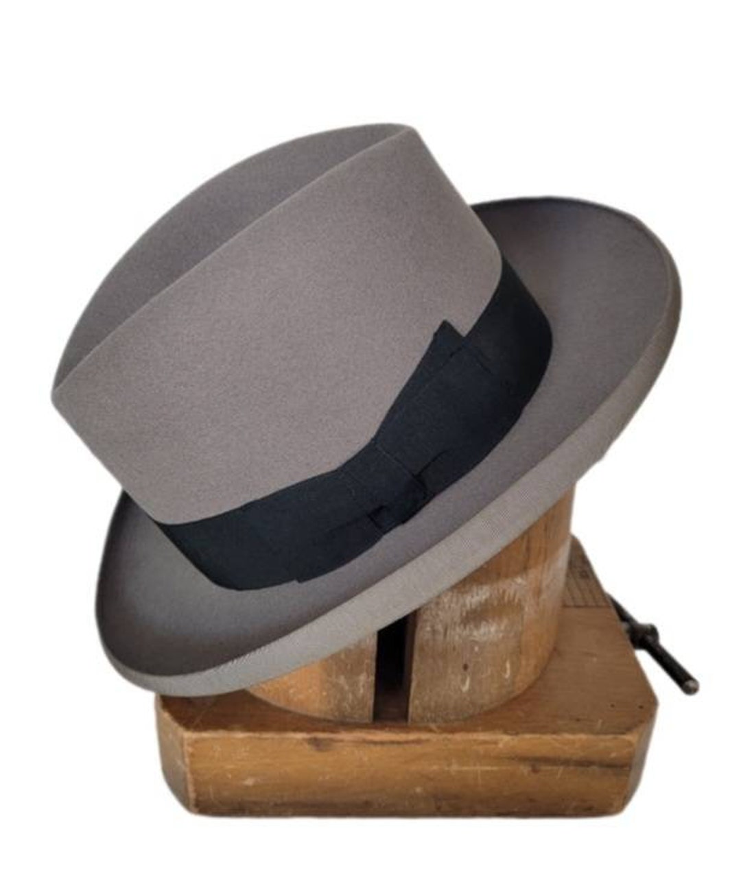 Vintage Men's Borsalino Homberg Mobster Hat - Etsy
