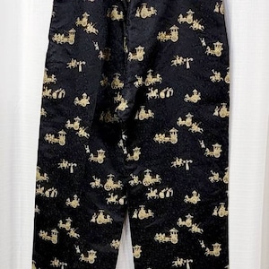 Vintage Womens ~ Capri ~ Brocade ~ 1950&#39;s ~ Viva ~ High Waisted ~ Cocktail Pants ~ Cheongsam ~ Tiki ~ Springolators ~ Timeless
