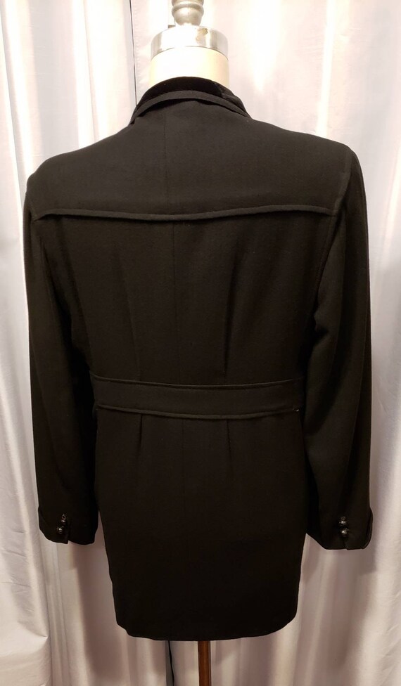 Vintage ~ Men's ~ Cashmere ~ Crombie ~ Belted ~ Ba