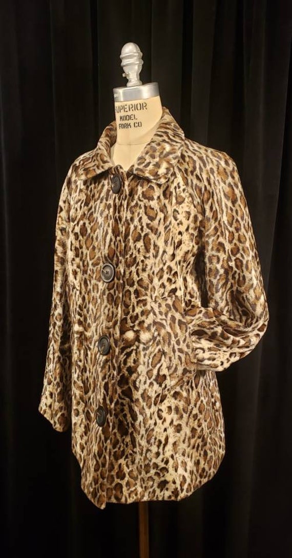 Women's ~ Vintage ~ Faux ~ Leopard ~ Ocelot ~ Jack