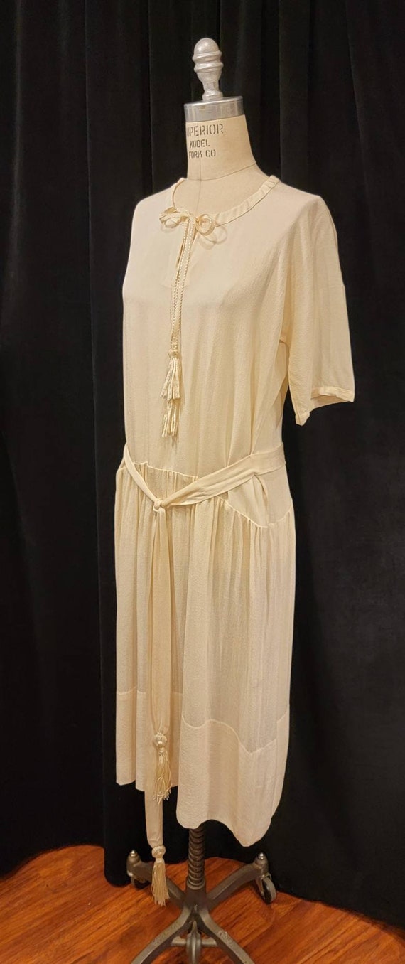 Vintage ~ Womens ~ Incredible ~ Creamy White ~ 19… - image 10