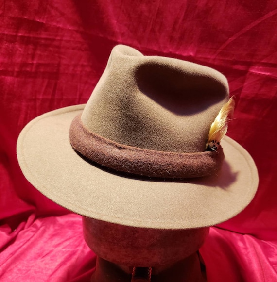 Vintage ~ Men's ~ Hat ~ Fedora ~ Roos ~ Bros ~ Dobbs