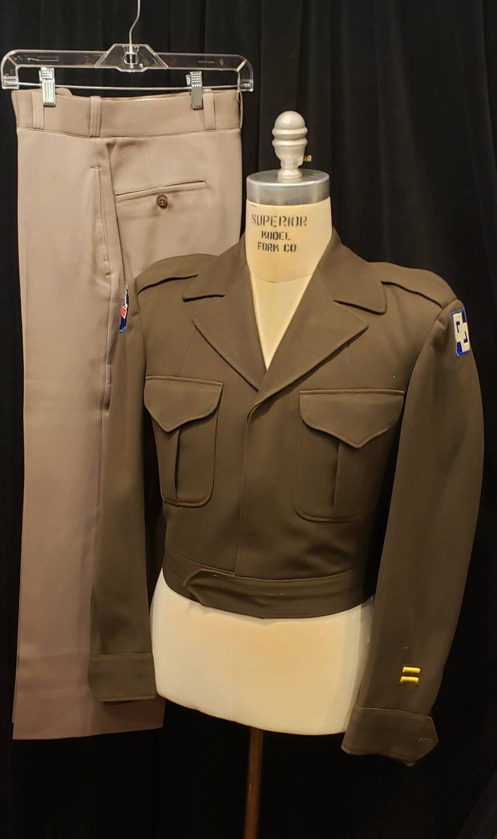 Army Pinks And Greens Bomber Jacket 8 WW2 Pinks Greens ArmyArmy Air Force Ike Jacket Etsy