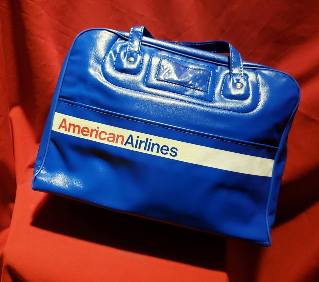 バッグ USA Dead stock 70s Flight Travel Bag Unused ~ Vintage ~ American Airlines ~ Carry on ~ Deadstock