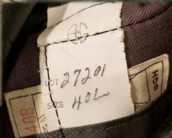 PAR FOUR Derby Jacket, Cup Shoulder Jacket, Men's M size cotton green type Vintage Second Hand main image 0