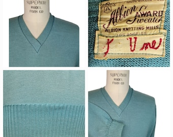 【NOS】Albion knitting millsスタジャン 38 NOS】Albion knitting millsスタジャン 38 Vintage Albion Knitting