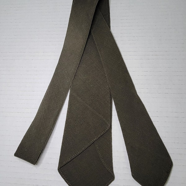 Vintage ~WW2 ~ US ~ Army Air Force ~ Army  ~ Cravat ~ Tie ~ Original ~ Officers ~ NCO ~ Must See!!!