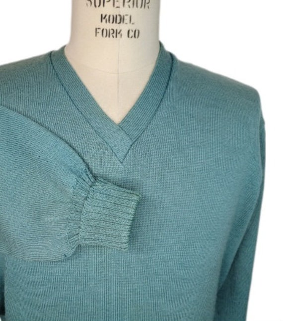 Vintage ~ Men's ~ Albion Knitting Mills ~ Sweater… - image 5