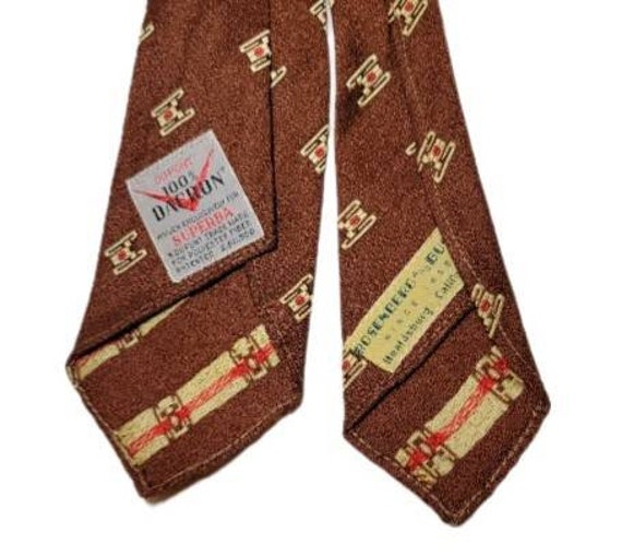 Vintage ~ Mens ~ Superba ~ Cravat ~ NOS ~ Necktie… - image 4