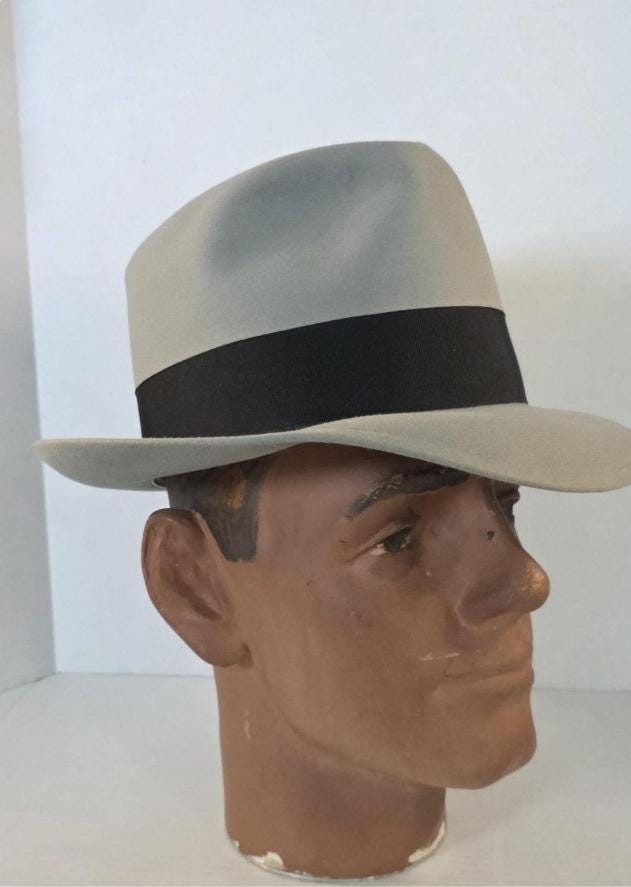 JOHN B STETSON COMPANY ボルサリーノ　ハット John B Stetson Hat - Etsy