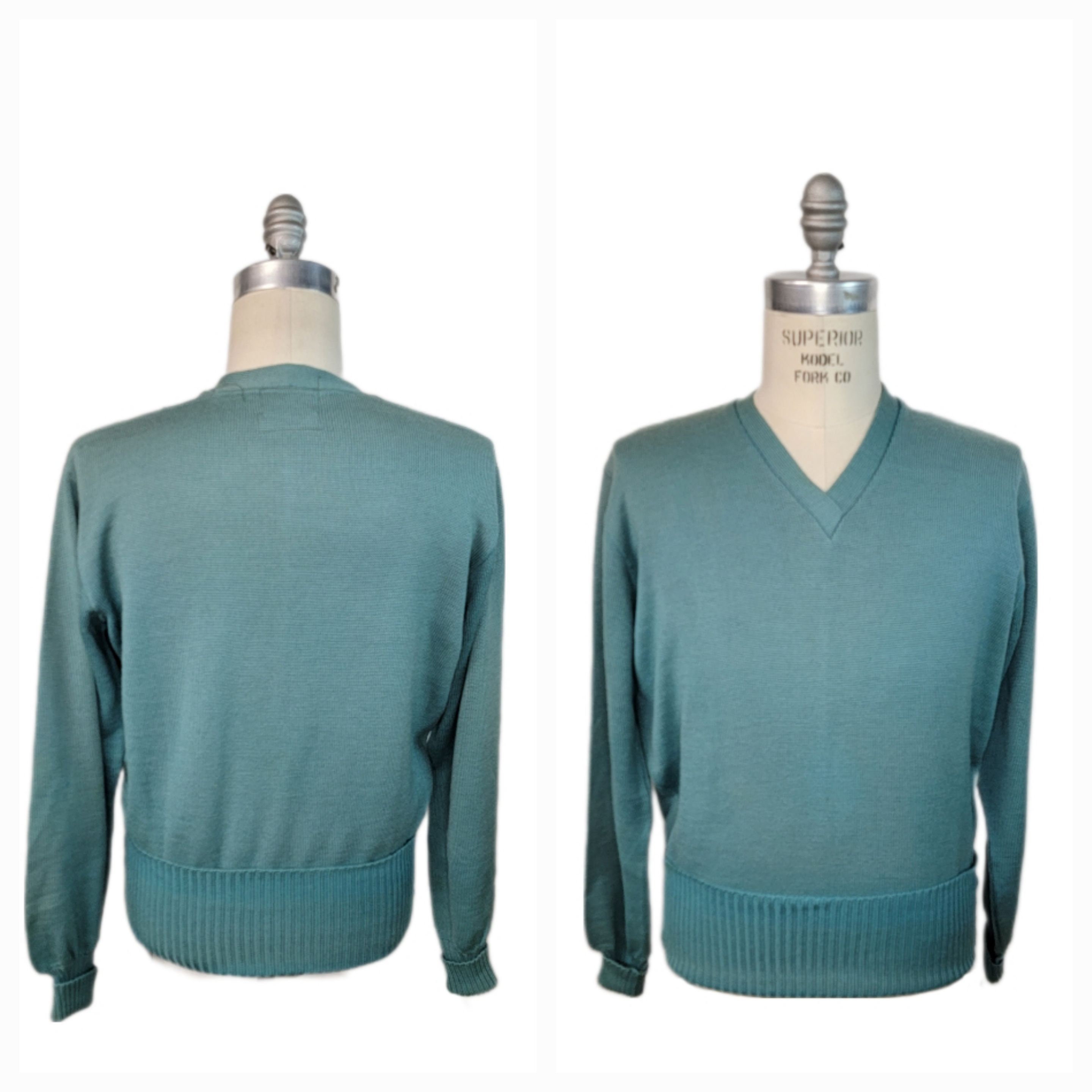 Vintage ~ Men's ~ Albion Knitting Mills ~ Sweater ~ Heavy